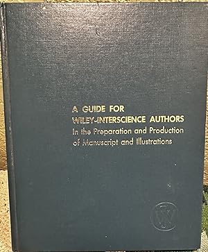 A Guide for Wiley-Interscience Authors in the Preparation and Production of Manuscript and Illust...