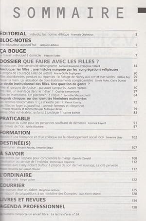 Seller image for V.S.T. - Revue du champ social et de la sant mentale - N 106 - Que faire avec les filles ? for sale by PRISCA