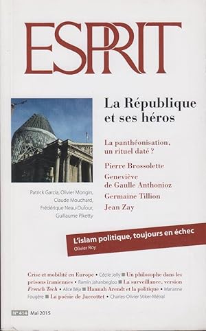 Seller image for Esprit. - N 414 - La Rpublique et ses hros for sale by PRISCA