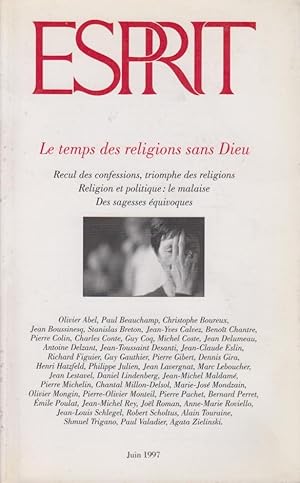 Imagen del vendedor de Esprit. - N 233 - Le temps des religions dans Dieu a la venta por PRISCA