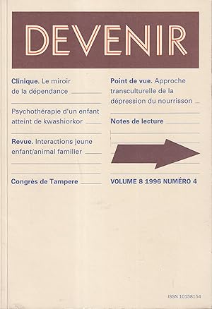 Image du vendeur pour Devenir. - Volume 8 - N 4 mis en vente par PRISCA