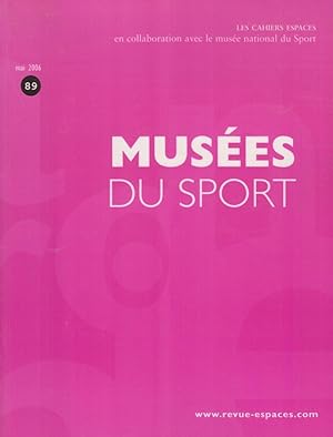Image du vendeur pour Les Cahiers Espaces - N 89 - Muses du Sport. mis en vente par PRISCA
