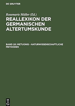 Seller image for Reallexikon der Germanischen Altertumskunde. Bd.20 for sale by moluna