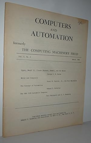 Computers and Automation vol. 2, No. 2