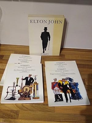 Elton John - Sale catalogue September 1988 - 4 vols. in slipcase