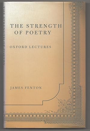 Bild des Verkufers fr The Strength of Poetry: Oxford Lectures zum Verkauf von Jeff Hirsch Books, ABAA