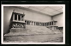 Bild des Verkufers fr Ansichtskarte Berlin, Pergamon-Museum, Altar von Pergamon zum Verkauf von Bartko-Reher