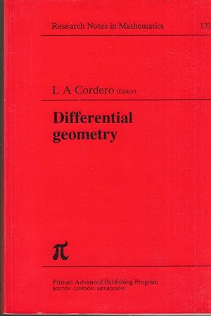 Seller image for Research Notes in Mathematics - N 131 - Differential geometry for sale by PRISCA