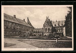 Bild des Verkufers fr Ansichtskarte Bad Bentheim, Innerer Schlosshof zum Verkauf von Bartko-Reher
