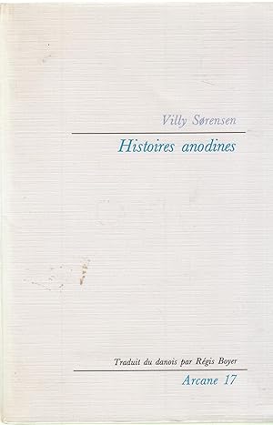 Seller image for Histoires anodines for sale by PRISCA