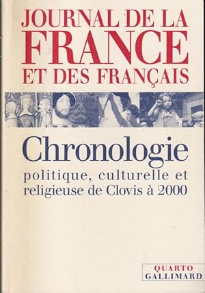 Image du vendeur pour Chronologie politique, culturelle et religieuse de Clovis  2000 mis en vente par PRISCA