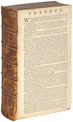 Bild des Verkufers fr Some Account of Phillis, a Learned Negro Girl" [and her poem] "On Recollection" [in] The Gentleman's Magazine. Vol. 43, 1773 zum Verkauf von Between the Covers-Rare Books, Inc. ABAA