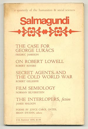 Seller image for Salmagundi: A Quarterly of the Humanities & Social Sciences - No. 13, Summer 1970 for sale by Between the Covers-Rare Books, Inc. ABAA