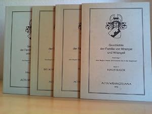 Geschichte der Familie von Wrangel und Wrangell. 4 BÄNDE: Haus Raick; Haus Lagena; Die Schwedisch...