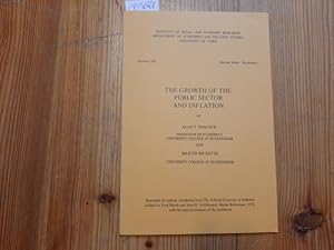 Imagen del vendedor de Reprint Series Economics Number 268 : The Growth of the Public Sector and Inflation a la venta por Gebrauchtbcherlogistik  H.J. Lauterbach