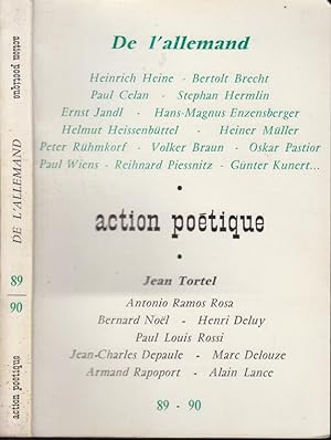 Seller image for De l'allemand. Jean Tortel. for sale by PRISCA