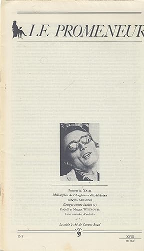 Imagen del vendedor de Le Promeneur - XVIII - mi-mai 1983 a la venta por PRISCA