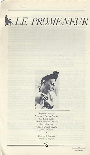 Image du vendeur pour Le Promeneur - IV - mi-janvier 1981 mis en vente par PRISCA