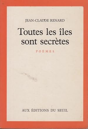 Image du vendeur pour Toutes les îles sont secrètes : poèmes mis en vente par PRISCA