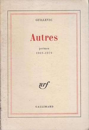 Imagen del vendedor de Autres : pomes 1969-1979 a la venta por PRISCA