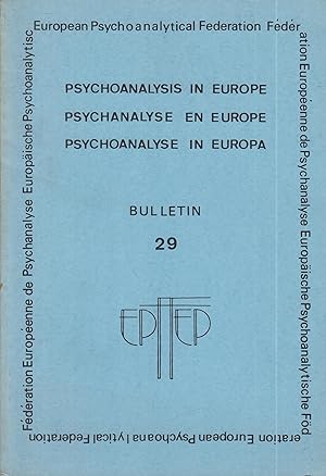 Image du vendeur pour Psychanalyse en Europe - Bulletin 29 mis en vente par PRISCA