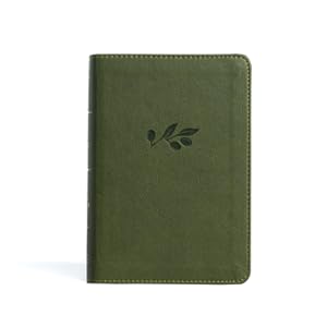 Seller image for KJV Large Print Compact Reference Bible, Olive Leathertouch (Leather / Fine Binding) for sale by BargainBookStores