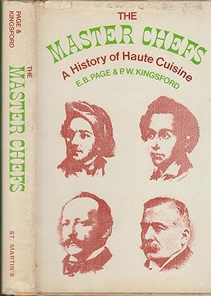 Seller image for The Master Chefs : A History of Haute Cuisine for sale by PRISCA