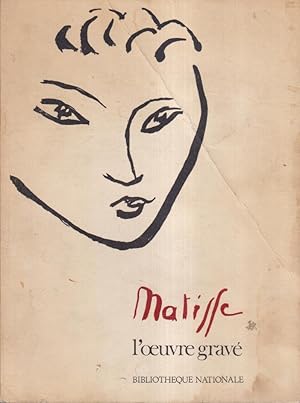 Seller image for Matisse, l'oeuvre grav. for sale by PRISCA