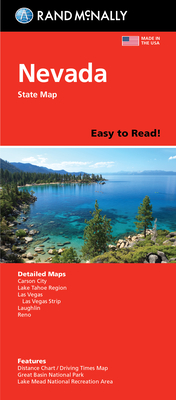 Imagen del vendedor de Rand McNally Easy to Read Folded Map: Nevada State Map (Sheet Map, Folded) a la venta por BargainBookStores