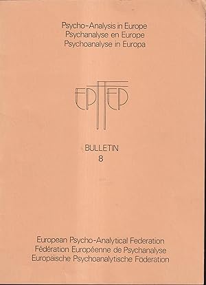 Imagen del vendedor de Psychanalyse en Europe. - Bulletin 8 a la venta por PRISCA