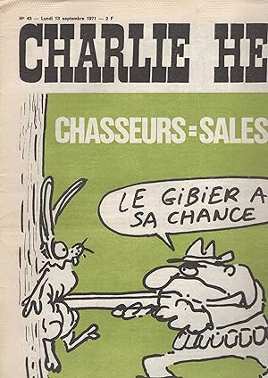 Bild des Verkufers fr Charlie Hebdo N 43 - Lundi 13 Septembre 1971 zum Verkauf von PRISCA