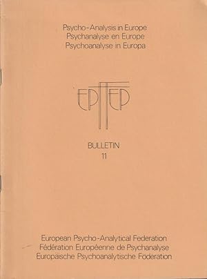 Seller image for Psychanalyse en Europe. - Bulletin 11 for sale by PRISCA