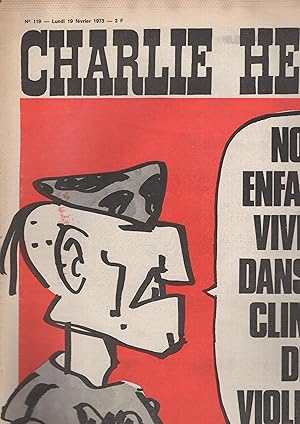 Seller image for Charlie Hebdo N119 - Lundi 19 Fvrier 1973 for sale by PRISCA