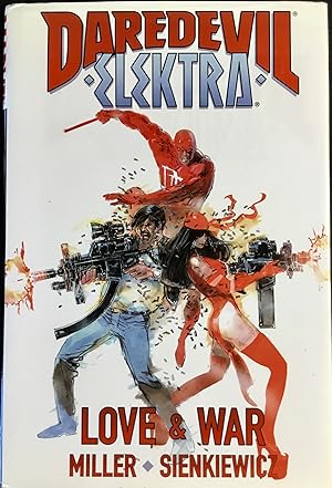 Image du vendeur pour DAREDEVIL ELEKTRA - LOVE & WAR (Hardcover 1st.) mis en vente par OUTSIDER ENTERPRISES