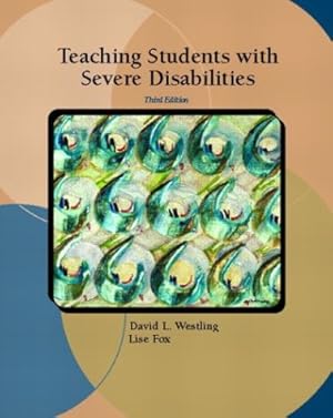 Image du vendeur pour Teaching Students With Severe Disabilities mis en vente par ZBK Books