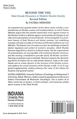 Beyond the Veil, Revised Edition: Male-Female Dynamics in Modern Muslim Society: Mernissi, Fatima