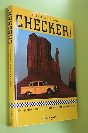 Immagine del venditore per Checker! Im legendaren New-York-Taxi von Manhattan nach Hollywood venduto da Antiquariat Biebusch
