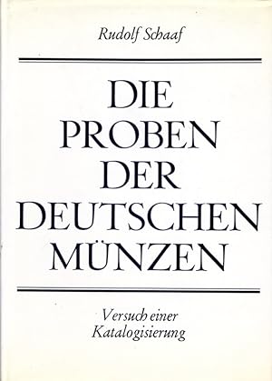 Bild des Verkufers fr Die Proben der deutschen Mnzen seit 1871. Versuch einer Katalogisierung. zum Verkauf von Antiquariat Liberarius - Frank Wechsler