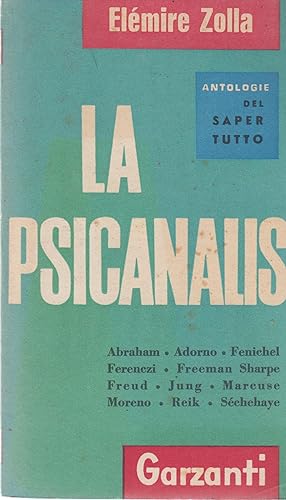Seller image for La Psicanalisi for sale by PRISCA