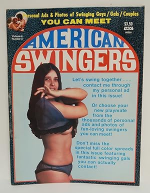 American Swingers 1975 Vol. 4 No. 3 AADC #60080 Vintage Magazine Contact Personal Ads