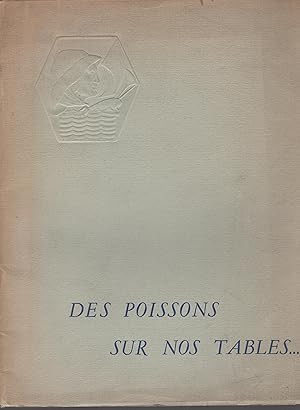 Imagen del vendedor de Des Poissons sur nos tables a la venta por PRISCA