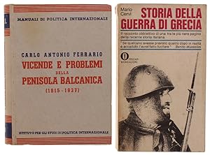 Seller image for VICENDE E PROBLEMI DELLA PENISOLA BALCANICA (1815-1937).: for sale by Bergoglio Libri d'Epoca