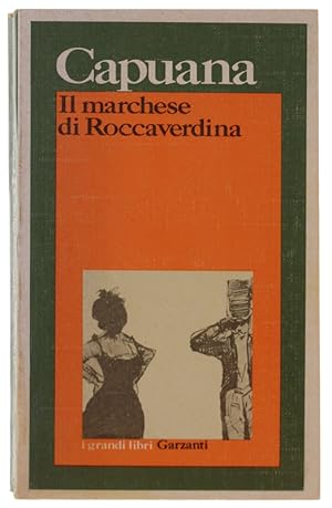 Seller image for IL MARCHESE DI ROCCAVERDINA. Romanzo.: for sale by Bergoglio Libri d'Epoca