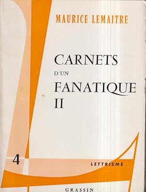 Image du vendeur pour Carnets d'un fanatique, tome II mis en vente par PRISCA