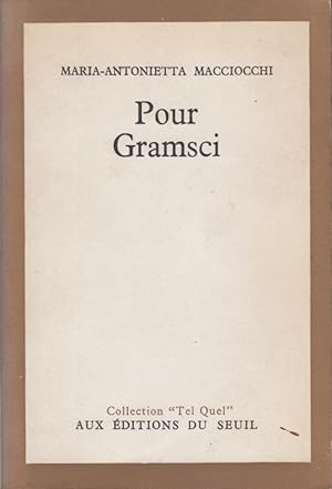 Imagen del vendedor de Pour Gramsci a la venta por PRISCA