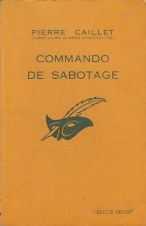 Seller image for Commando de sabotage. for sale by PRISCA