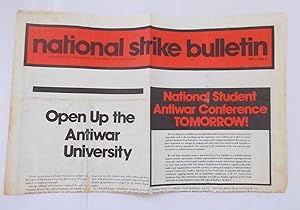 National Strike Bulletin (Vol. 1 No. 1 - April 1972): Published By The Student Mobilization Commi...