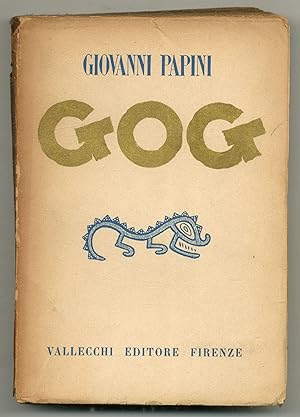 Bild des Verkufers fr Gog zum Verkauf von Between the Covers-Rare Books, Inc. ABAA