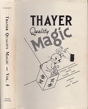 Imagen del vendedor de Thayer Quality Magic. Vol. 4 a la venta por Americana Books, ABAA