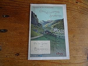 Chemins De Fer D'Orléans. Saison 1899. Stations Thermales et Balnéaires. De La Loire aux Pyrénées